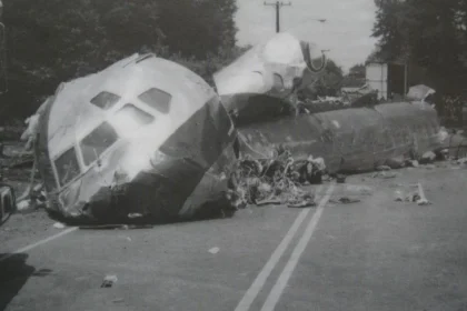 Airplane Crash Langley AFB (Air Force Base)
