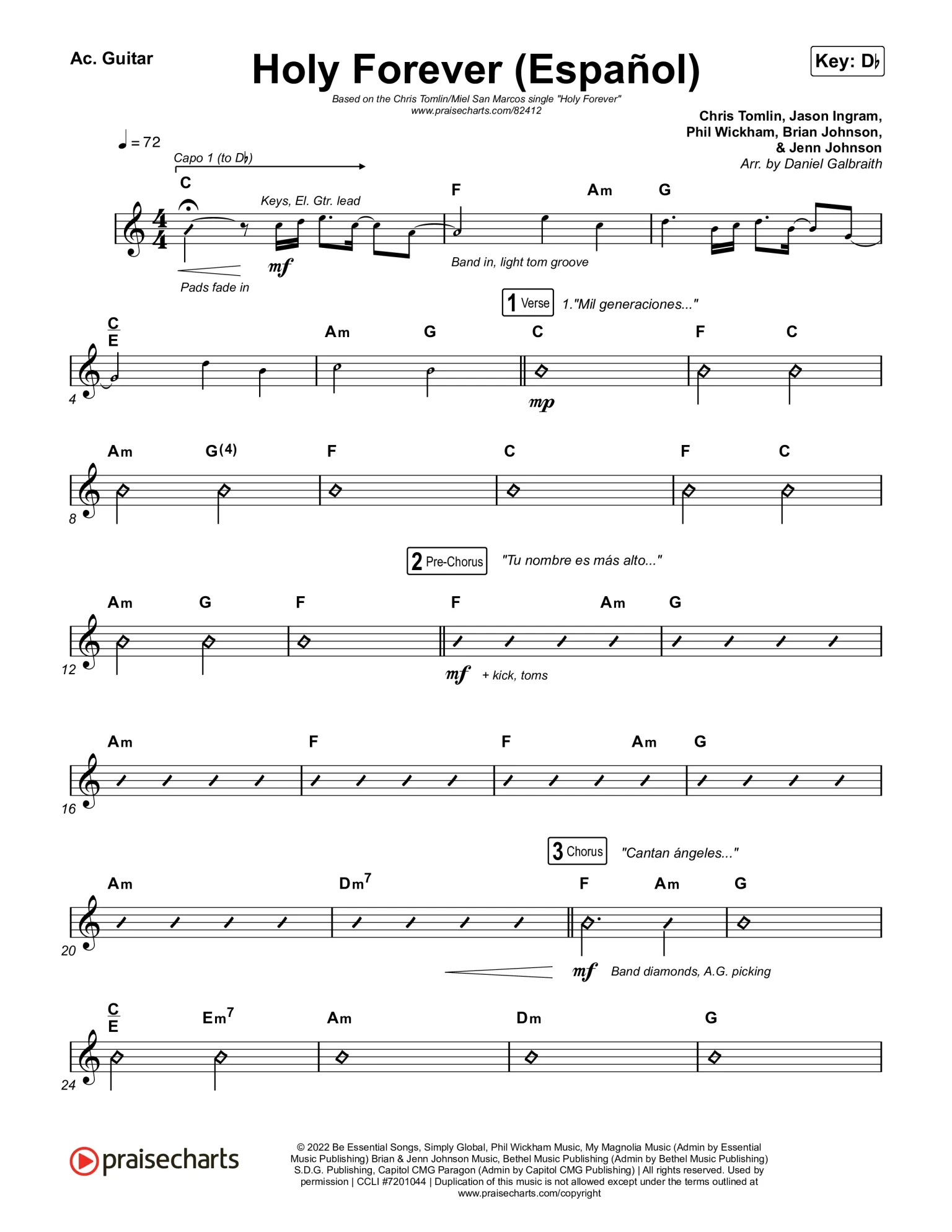 Holy Forever Chords