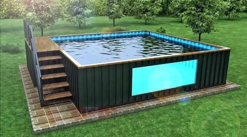 Shipping Container Pool