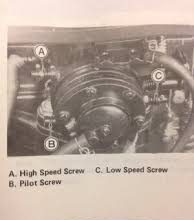 1988 kawasaki js550 mikuni bn38 high low settings