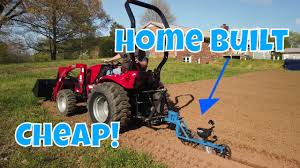 Single Row Squash Planter Tractor