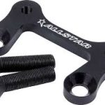 Spacing a brake caliper bracket